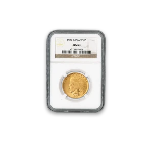 Indian $10 (1907 - 1933) - PCGS - MS63